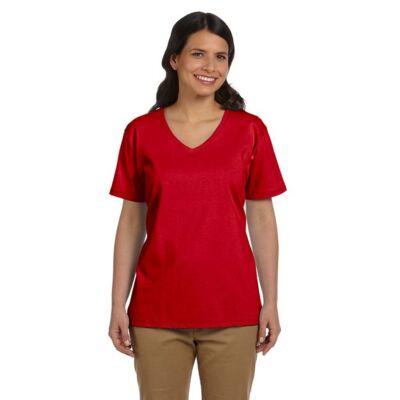Hanes Ladies' Essential-T V-Neck T-Shirt 5780 Ladies' Essential-T V-Neck T-Shirt Thumbnail