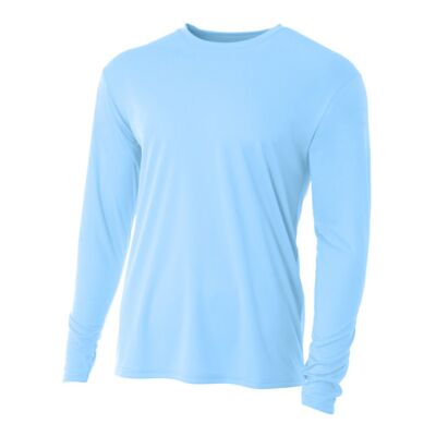 Youth Long Sleeve Cooling Performance Crew Shirt Thumbnail