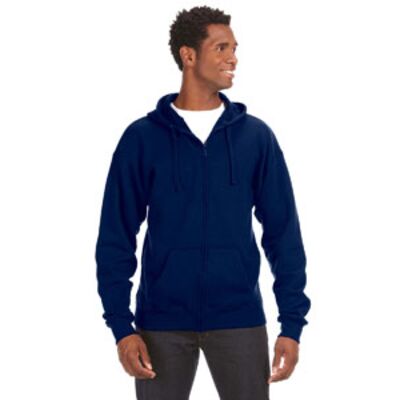 Adult Premium Full-Zip Fleece Hooded Sweatshirt Thumbnail