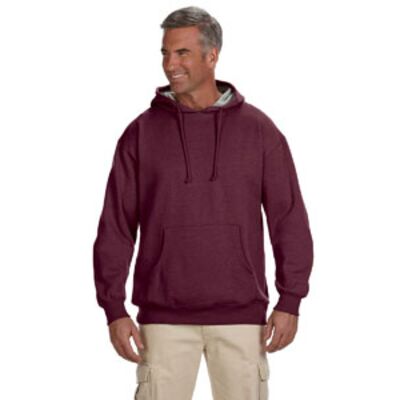 Unisex Heathered Fleece Pullover Hooded Sweatshirt Thumbnail