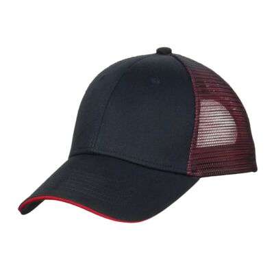 Port Authority Double Mesh Snapback Sandwich Bill Cap C818 Double Mesh Snapback Sandwich Bill Cap Thumbnail