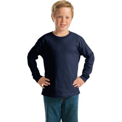 Youth Ultra Cotton ® 100% US Cotton Long Sleeve T Shirt Thumbnail