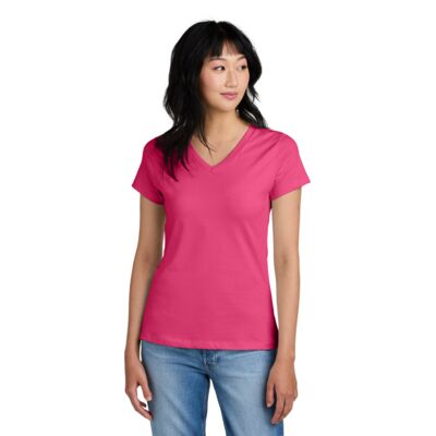 District Women's Perfect Weight ® V Neck Tee DM1170L Women's Perfect Weight ® V Neck Tee Thumbnail