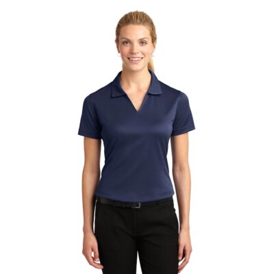 Sport Tek Women's Dri Mesh ® V Neck Polo L469 Women's Dri Mesh ® V Neck Polo Thumbnail