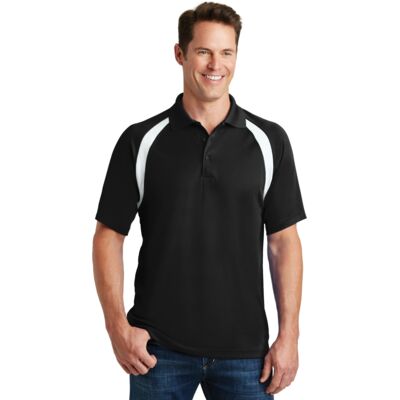Sport Tek Dry Zone ® Colorblock Raglan Polo T476 Dry Zone ® Colorblock Raglan Polo Thumbnail