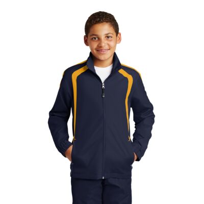 Youth Colorblock Raglan Jacket Thumbnail