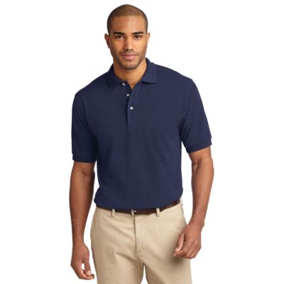 Port Authority Tall Heavyweight Cotton Pique Polo TLK420 Tall Heavyweight Cotton Pique Polo Thumbnail