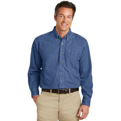 Port Authority Heavyweight Denim Shirt S100 Heavyweight Denim Shirt Thumbnail