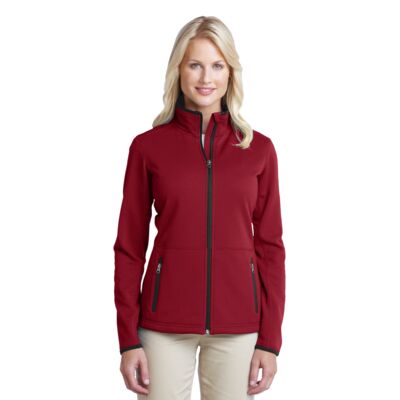 Port Authority Women's Pique Fleece Jacket L222 Women's Pique Fleece Jacket Thumbnail