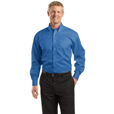 Dobby Non Iron Button Down Shirt Thumbnail