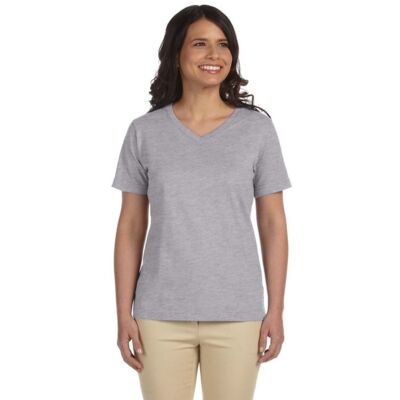 Ladies' Premium Jersey V-Neck T-Shirt Thumbnail