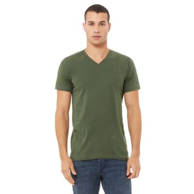 Unisex Jersey Short-Sleeve V-Neck T-Shirt Thumbnail