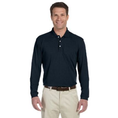 Men's Easy Blend™ Long-Sleeve Polo Thumbnail