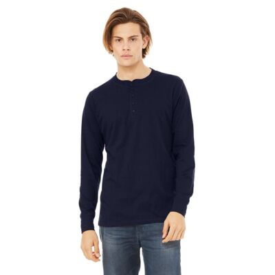 Men's Jersey Long-Sleeve Henley Thumbnail