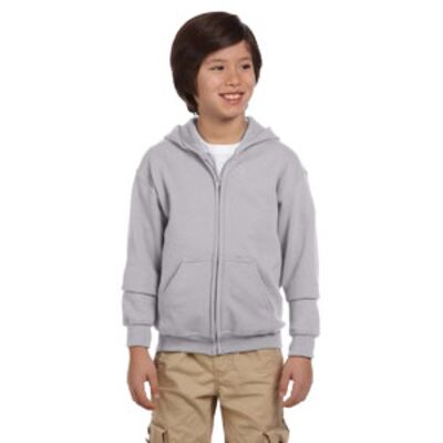 Gildan Youth Heavy Blend™ Full-Zip Hooded Sweatshirt G186B Youth Heavy Blend™ Full-Zip Hooded Sweatshirt Thumbnail