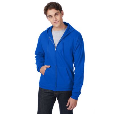 Adult EcoSmart® Full-Zip Hooded Sweatshirt Thumbnail