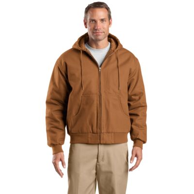 CornerStone Tall Duck Cloth Hooded Work Jacket TLJ763H Tall Duck Cloth Hooded Work Jacket Thumbnail