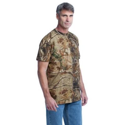 Realtree ® Explorer 100% Cotton T Shirt with Pocket Thumbnail