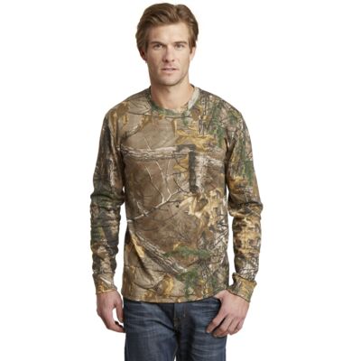 Russell Outdoors Realtree ® Long Sleeve Explorer 100% Cotton T Shirt with Pocket S020R Realtree ® Long Sleeve Explorer 100% Cotton T Shirt with Pocket Thumbnail