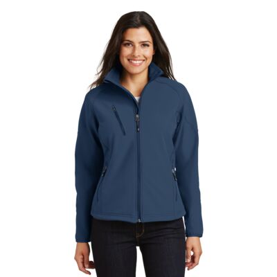Port Authority Women's Textured Soft Shell Jacket L705 Women's Textured Soft Shell Jacket Thumbnail