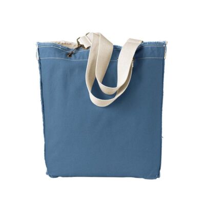 Direct-Dyed Raw-Edge Tote Thumbnail