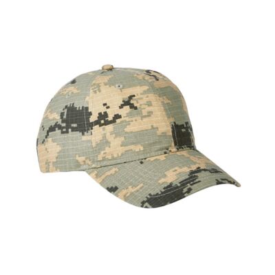 Big Accessories Unstructured Camo Cap BX018 Unstructured Camo Cap Thumbnail