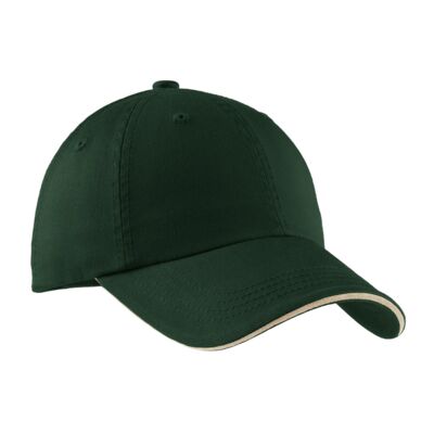 Port Authority Sandwich Bill Cap with Striped Closure C830 Sandwich Bill Cap with Striped Closure Thumbnail