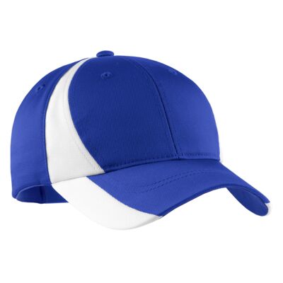 Sport Tek Youth Dry Zone ® Nylon Colorblock Cap YSTC11 Youth Dry Zone ® Nylon Colorblock Cap Thumbnail