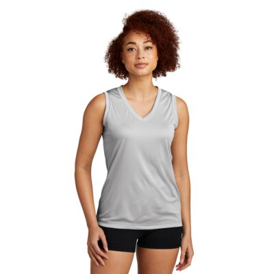 Sport Tek Women's Sleeveless PosiCharge ® Competitor V Neck Tee LST352 Women's Sleeveless PosiCharge ® Competitor V Neck Tee Thumbnail