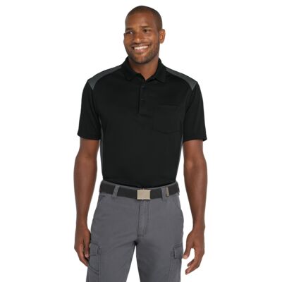 CornerStone Select Snag Proof Two Way Colorblock Pocket Polo CS416 Select Snag Proof Two Way Colorblock Pocket Polo Thumbnail