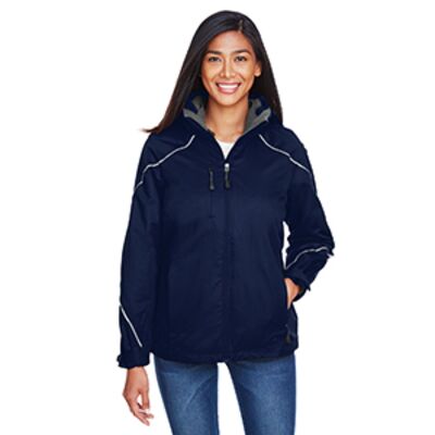 North End Ladies' Angle 3-in-1 Jacket with Bonded Fleece Liner 78196 Ladies' Angle 3-in-1 Jacket with Bonded Fleece Liner Thumbnail