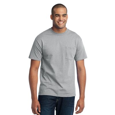 Port & Company Tall Core Blend Pocket Tee PC55PT Tall Core Blend Pocket Tee Thumbnail