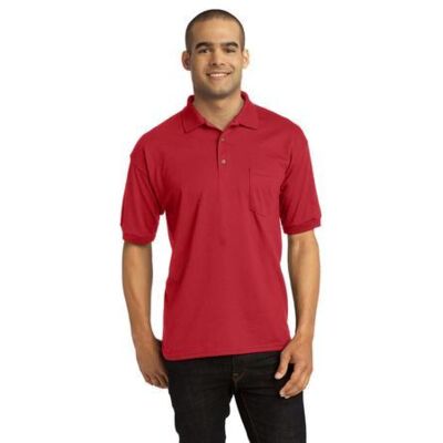 Gildan DryBlend ® 6 Ounce Jersey Knit Sport Shirt with Pocket 8900 DryBlend ® 6 Ounce Jersey Knit Sport Shirt with Pocket Thumbnail