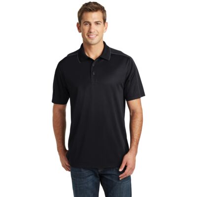 Sport Tek Micropique Sport Wick ® Piped Polo ST653 Micropique Sport Wick ® Piped Polo Thumbnail