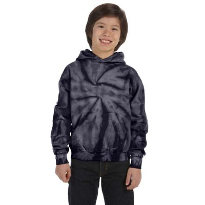 Tie-Dye Youth Pullover Hooded Sweatshirt CD877Y Youth Pullover Hooded Sweatshirt Thumbnail