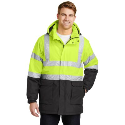 Port Authority Ansi 107 Class 3 Safety Heavyweight Parka J799S Ansi 107 Class 3 Safety Heavyweight Parka Thumbnail