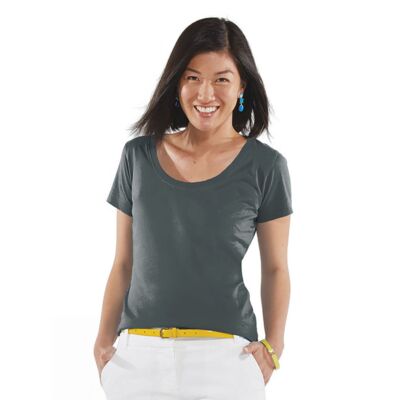 Ladies'' Scoop Neck T-Shirt Thumbnail