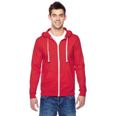Adult Sofspun® Jersey Full-Zip Hooded Sweatshirt Thumbnail