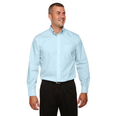 Men's Crown Collection® Solid Broadcloth Woven Shirt Thumbnail