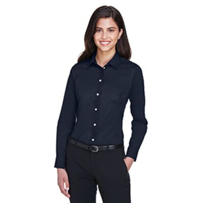 Devon & Jones Ladies' Crown Collection® Solid Stretch Twill Woven Shirt DG530W Ladies' Crown Collection® Solid Stretch Twill Woven Shirt Thumbnail