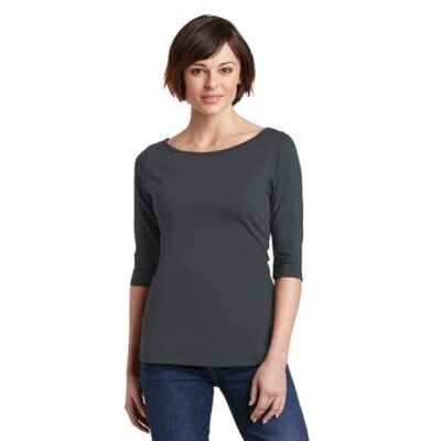 District Women's Perfect Weight ® 3/4 Sleeve Tee DM107L Women's Perfect Weight ® 3/4 Sleeve Tee Thumbnail