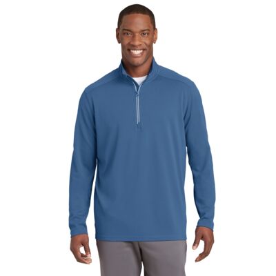 Sport Tek Sport Wick ® Textured 1/4 Zip Pullover ST860 Sport Wick ® Textured 1/4 Zip Pullover Thumbnail