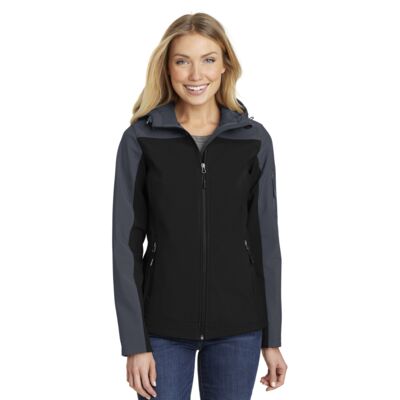 Port Authority Women's Hooded Core Soft Shell Jacket L335 Women's Hooded Core Soft Shell Jacket Thumbnail