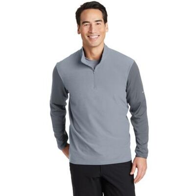 Nike Dri FIT Fabric Mix 1/2 Zip Cover Up 746102 Dri FIT Fabric Mix 1/2 Zip Cover Up Thumbnail