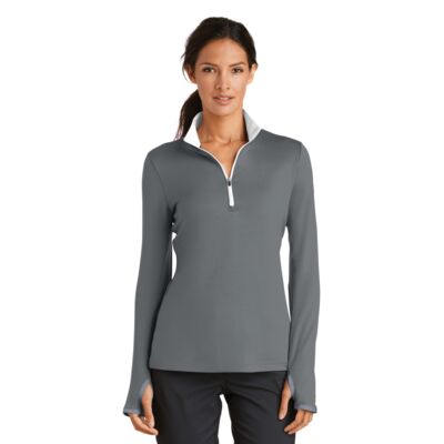 Nike Women's Dri FIT Stretch 1/2 Zip Cover Up 779796 Women's Dri FIT Stretch 1/2 Zip Cover Up Thumbnail