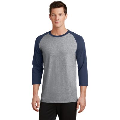 Port & Company Core Blend 3/4 Sleeve Raglan Tee PC55RS Core Blend 3/4 Sleeve Raglan Tee Thumbnail