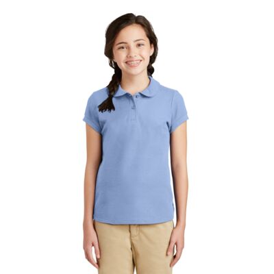 Port Authority Girls Silk Touch Peter Pan Collar Polo YG503 Girls Silk Touch Peter Pan Collar Polo Thumbnail