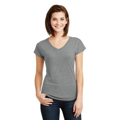 Ladies Tri Blend V Neck Tee Thumbnail