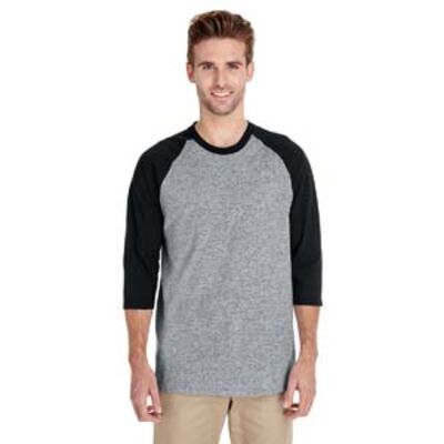 Gildan Adult Heavy Cotton™ Three-Quarter Raglan Sleeve T-Shirt G570 Adult Heavy Cotton™ Three-Quarter Raglan Sleeve T-Shirt Thumbnail