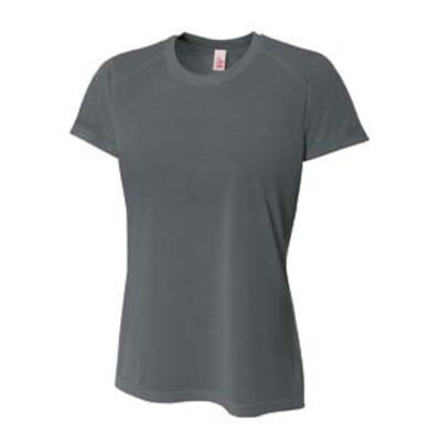 Ladies' Short Sleeve Spun Poly T-Shirt Thumbnail
